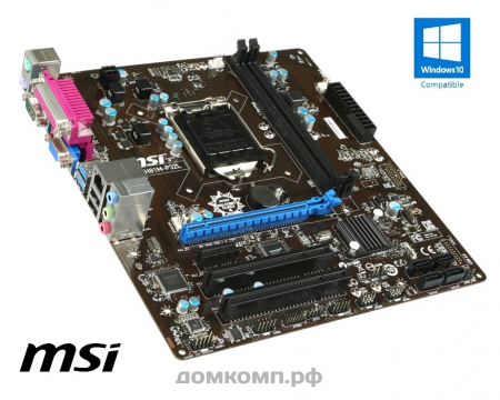 Материнская плата MSI H81M-P32L [1150, mATX]